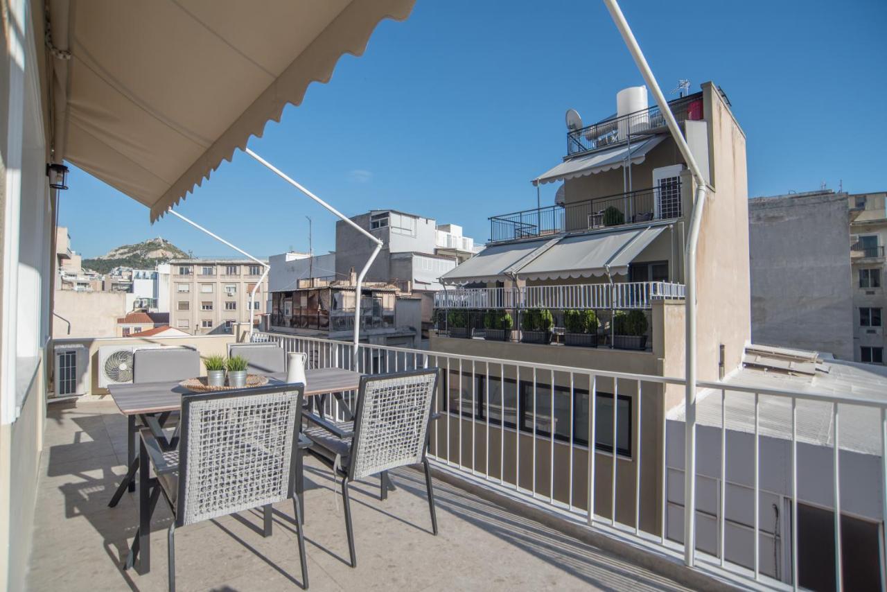 Apartamento Athens Terrace 360° Exterior foto